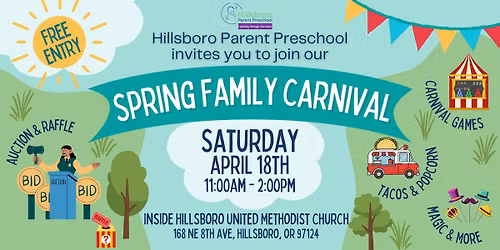 Hillsboro Parent Preschool Spring Family Carnival