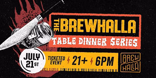 The Brewhalla Table: BBQ Joint Night