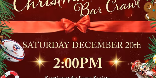 Ravens Christmas Bar Crawl