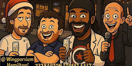 Wing in the New Year: Comedy Show, Snack Buffet and Dancing at Wingpo.