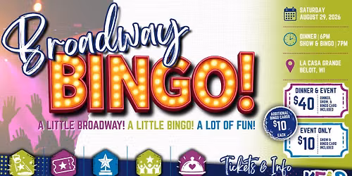 KFAD Presents Broadway Bingo!