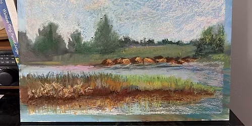 Oil Pastels at Glen Foerd with Jackie Lehrian