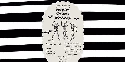 Upcycled Costume Workshop