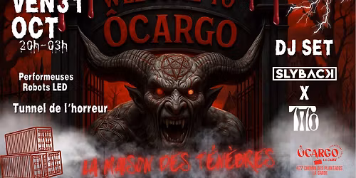 HALLOWEEN PARTY - LA MAISON DES T\u00c9N\u00c9BRES