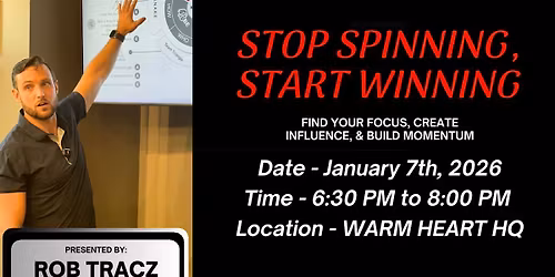 Stop Spinning, Start Winning