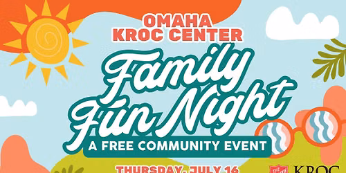 Free Family Fun Night at the Kroc Center - Outdoor Games, Bounce Houses, and more!