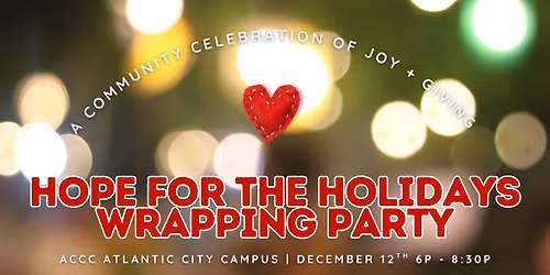 Hope for the Holidays Wrapping Party