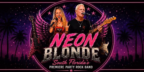 Neon Blonde Rocks Galuppi's!