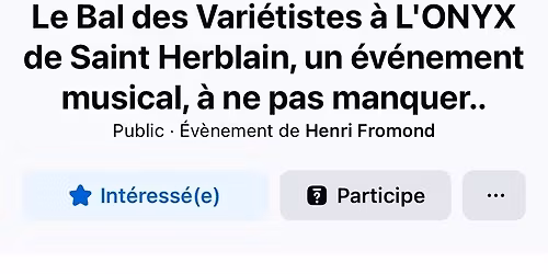 Concert les Varietistes