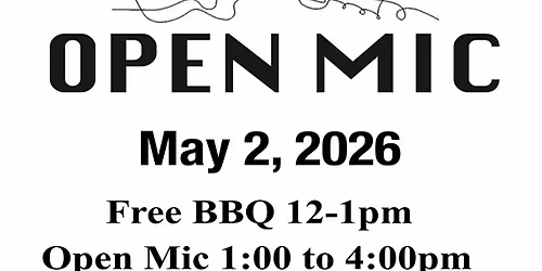 Open Mic - returns!