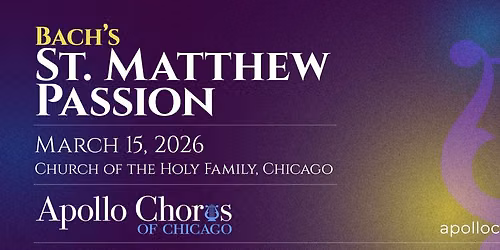 Bach's St Matthew Passion at Place Des Arts - Maison Symphonique