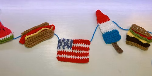 Patriotic Crochet Bunting Workshop