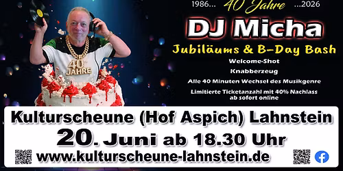 Jubil\u00e4um & B-Day Bash