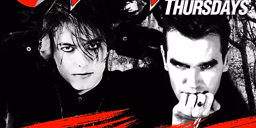 CURE VS SMITHS NITE : ROCK IT! Thursday at THE BASEMENT 18+