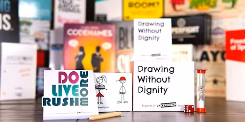 Rushmore Game Night: Drawing Without Dignity