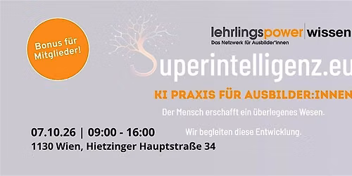 LIVE powerWISSEN "KI f\u00fcr Ausbilder:innen"