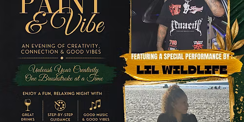 Paint and Vibe Artist Showcase