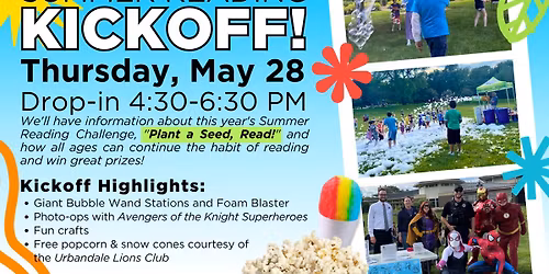 Summer Reading Kickoff: Plant a Seed, Read!