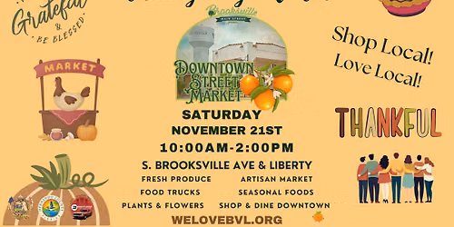 Downtown Street Market- November 2026