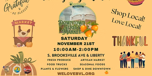 Downtown Street Market- November 2026