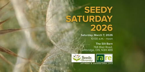 Seedy Saturday 2026