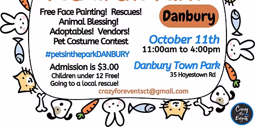 WHISKERS @ 9th Annual Danbury Pets in the Park Event