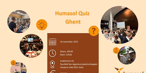 Humasol Quiz 2025 Ghent