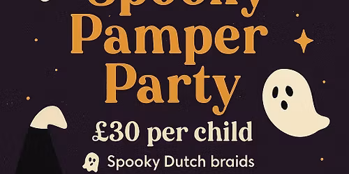 Halloween pamper party