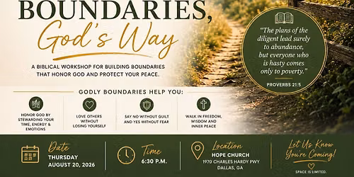 The Power Of Healthy Boundaries