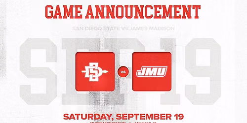 San Diego State Aztecs vs. James Madison Dukes