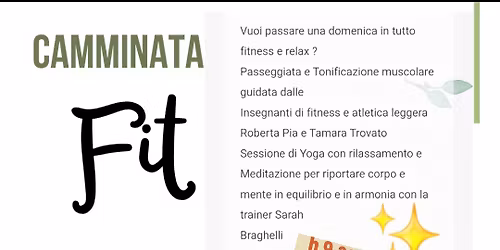 Passeggiata Fit + degustazione 