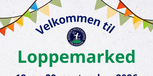 Loppemarked 2026 \u00c5ssiden Skolemusikk