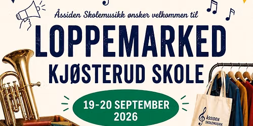 Loppemarked 2026 \u00c5ssiden Skolemusikk