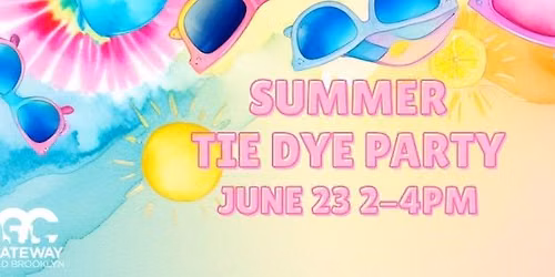 Summer Tie Dye Party
