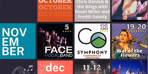 Motones vs. Jerseys - Holiday Hi-Fi at Lone Tree Arts Center
