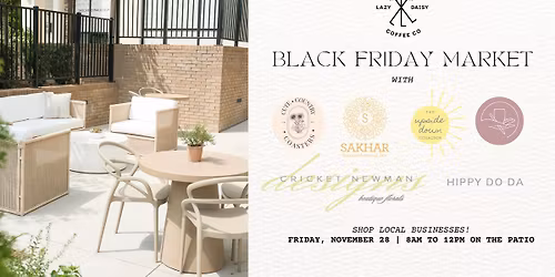 Black Friday Market with Local Businesses