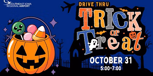 Southeast Iowa Regional Airport's Drive Thru Trick or Treat