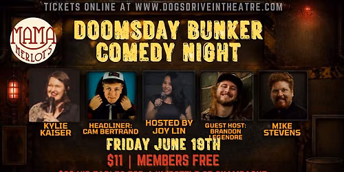 Doomsday Comedy at the Speakeasy