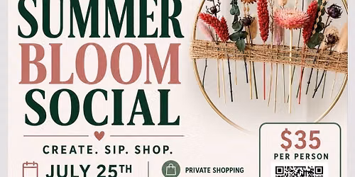 Summer Bloom Social