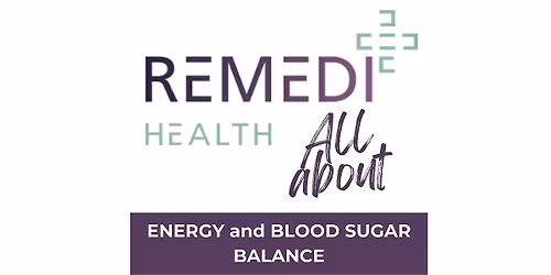 All About ENERGY and BLOOD SUGAR BALANCE