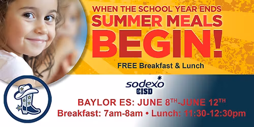 K-12 Summer Breakfast & Lunch Program