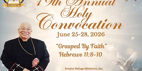 PMI 19th Annual Holy Comvocation