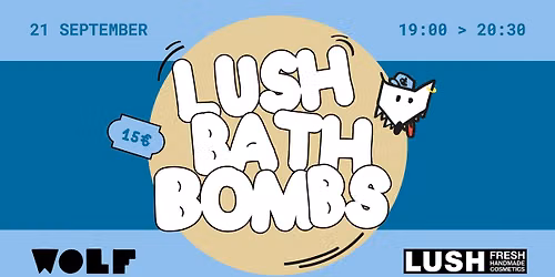Lush bath bombs \u2013 21\/09
