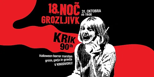 18. Noč grozljivk