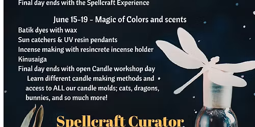 Spellcraft Camp 2 (ages 10-14)