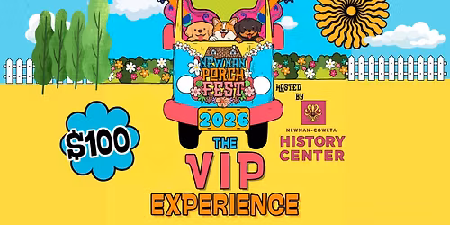 Newnan Porchfest 2026 VIP Experience