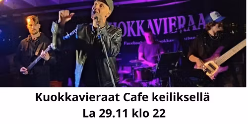 Keiliksen rennot PIKKUJOULUT Kuokkavieraat Cafe keiliksell\u00e4 29.11 klo 22