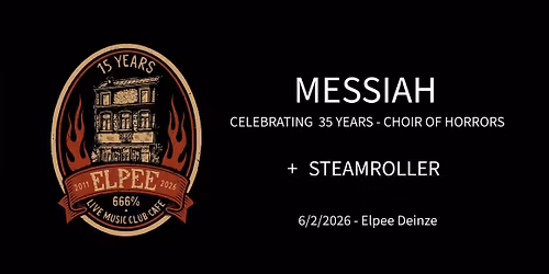 Messiah + Steamroller at 15 Jaar Elpee!