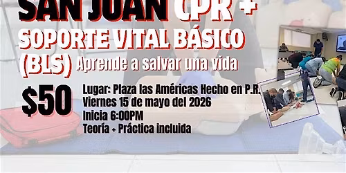 SAN JUAN CPR \/ BLS  | Soporte Vital B\u00e1sico