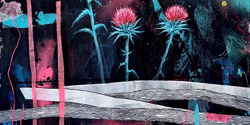 Free Spirit Ghost Image - Curt Prudden solo exhibition - Opening Night